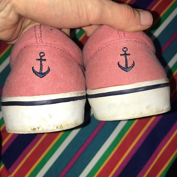 J crew coral anchor slip ons - Picture 3 of 5